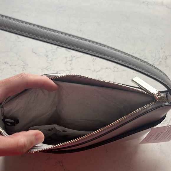 Kate Spade Pewter Purse & Matching Wallet - New with Tags - Picture 5 of 8